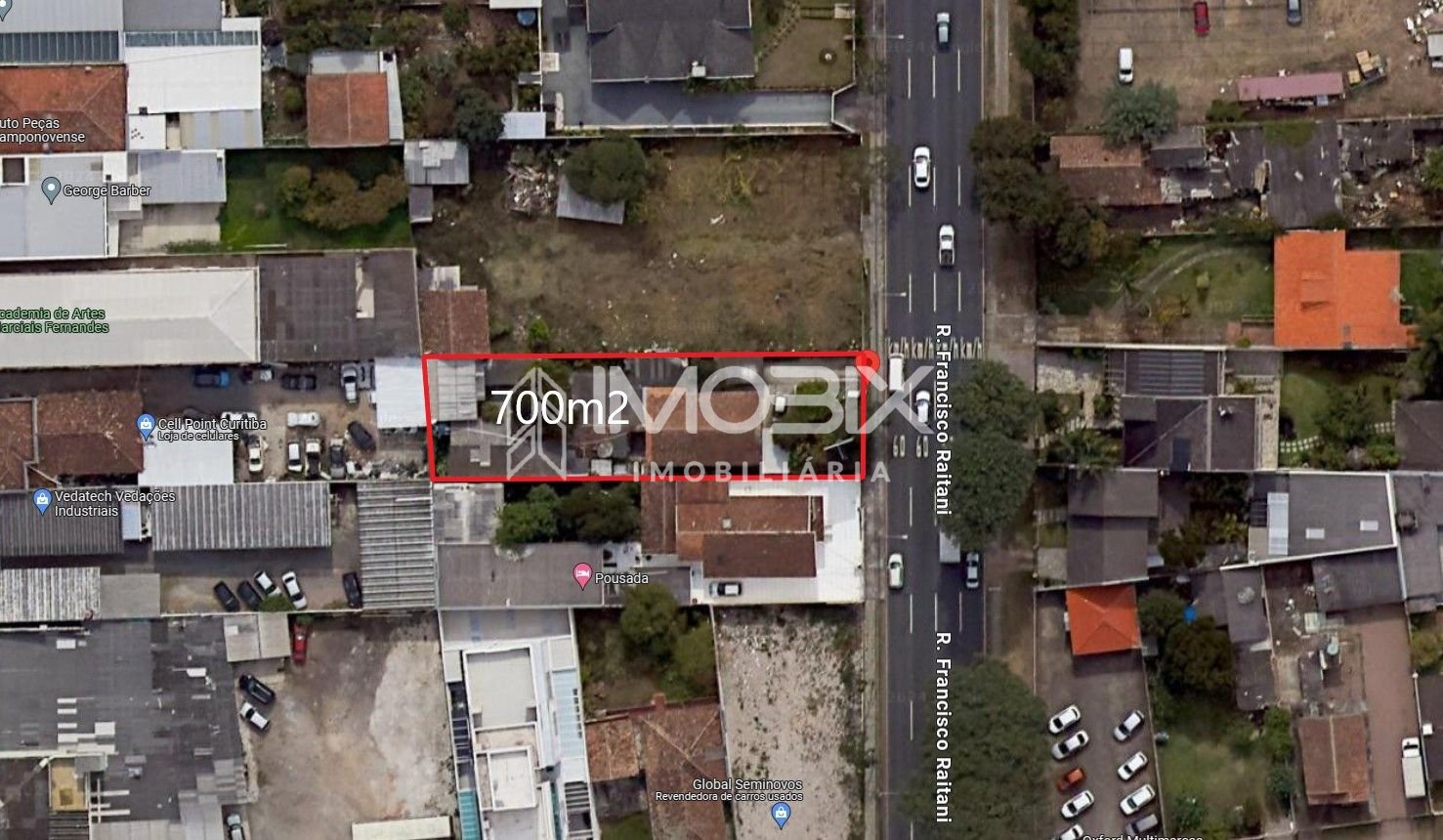 Terreno à venda, 700 m2 por R  1.350.000,00 - Capão Raso - Cur...