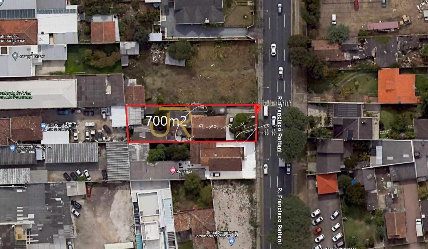 Terreno à venda, 700 m2 por R  1.350.000,00 - Capão Raso - Cur...