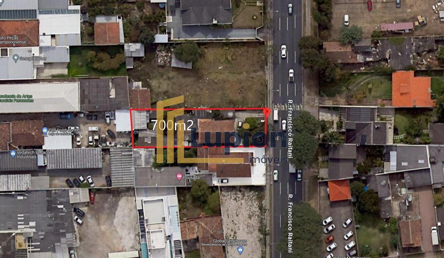 Terreno à venda, 700 m2 por R  1.350.000,00 - Capão Raso - Cur...