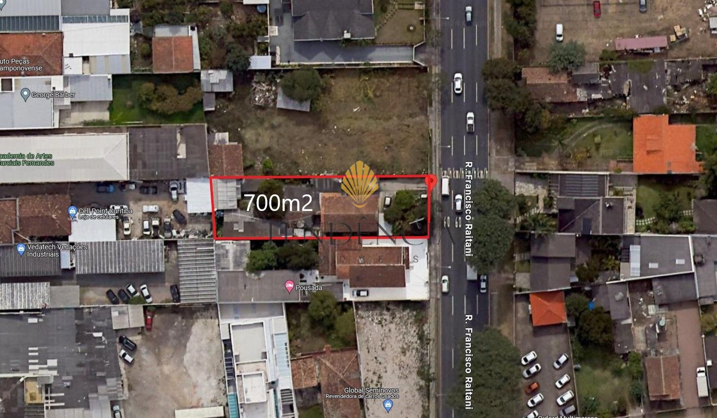 Terreno à venda, 700 m2 por R  1.350.000,00 - Capão Raso - Cur...