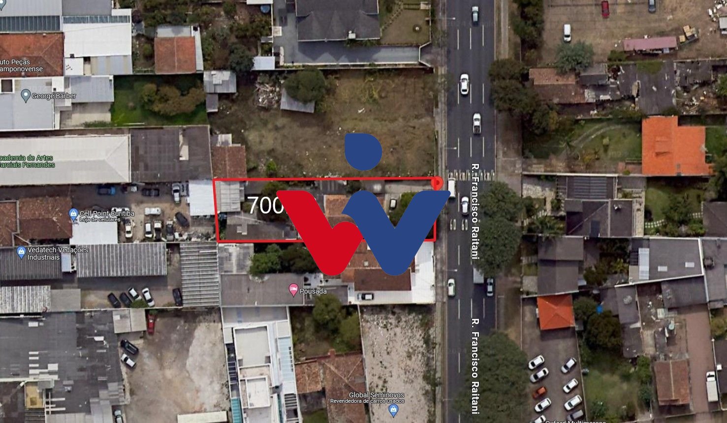Terreno à venda, 700 m2 por R  1.350.000,00 - Capão Raso - Cur...