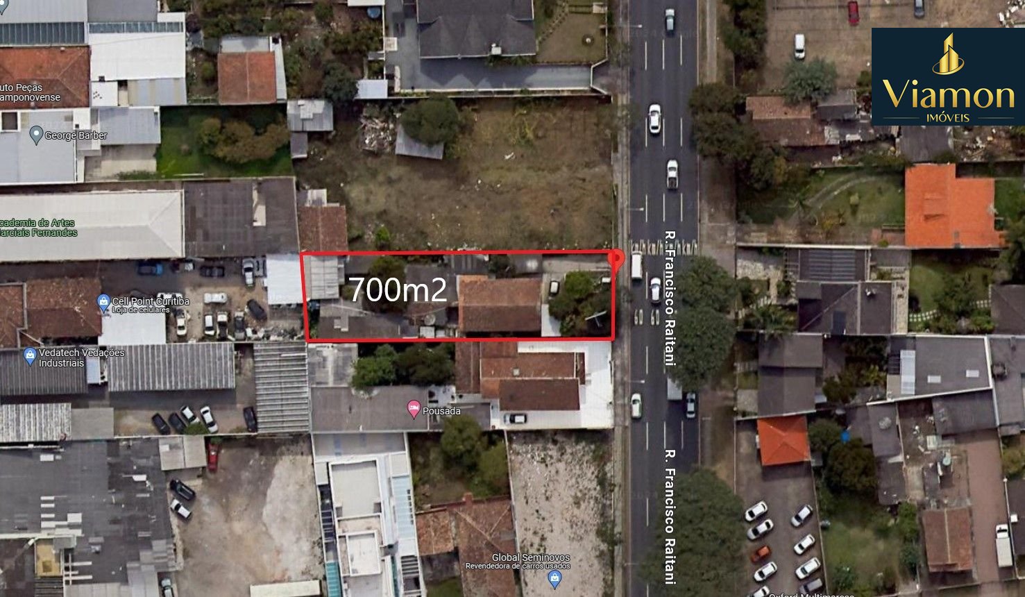 Terreno à venda, 700 m2 por R  1.350.000,00 - Capão Raso - Cur...
