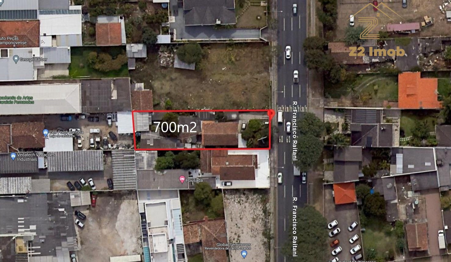 Terreno à venda, 700 m2 por R  1.350.000,00 - Capão Raso - Cur...