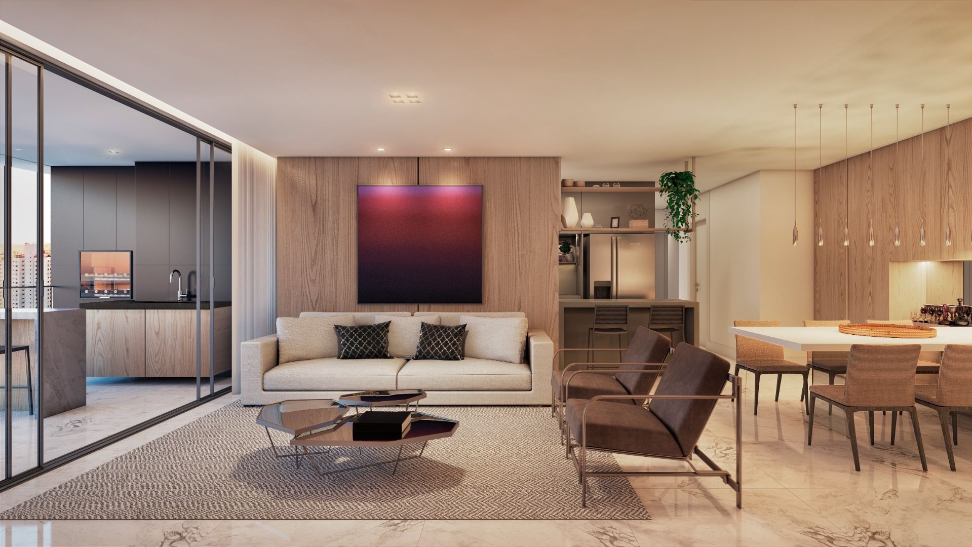 Sofisticado Apartamento 2 Suítes à Venda no Bigorrilho. Confor...