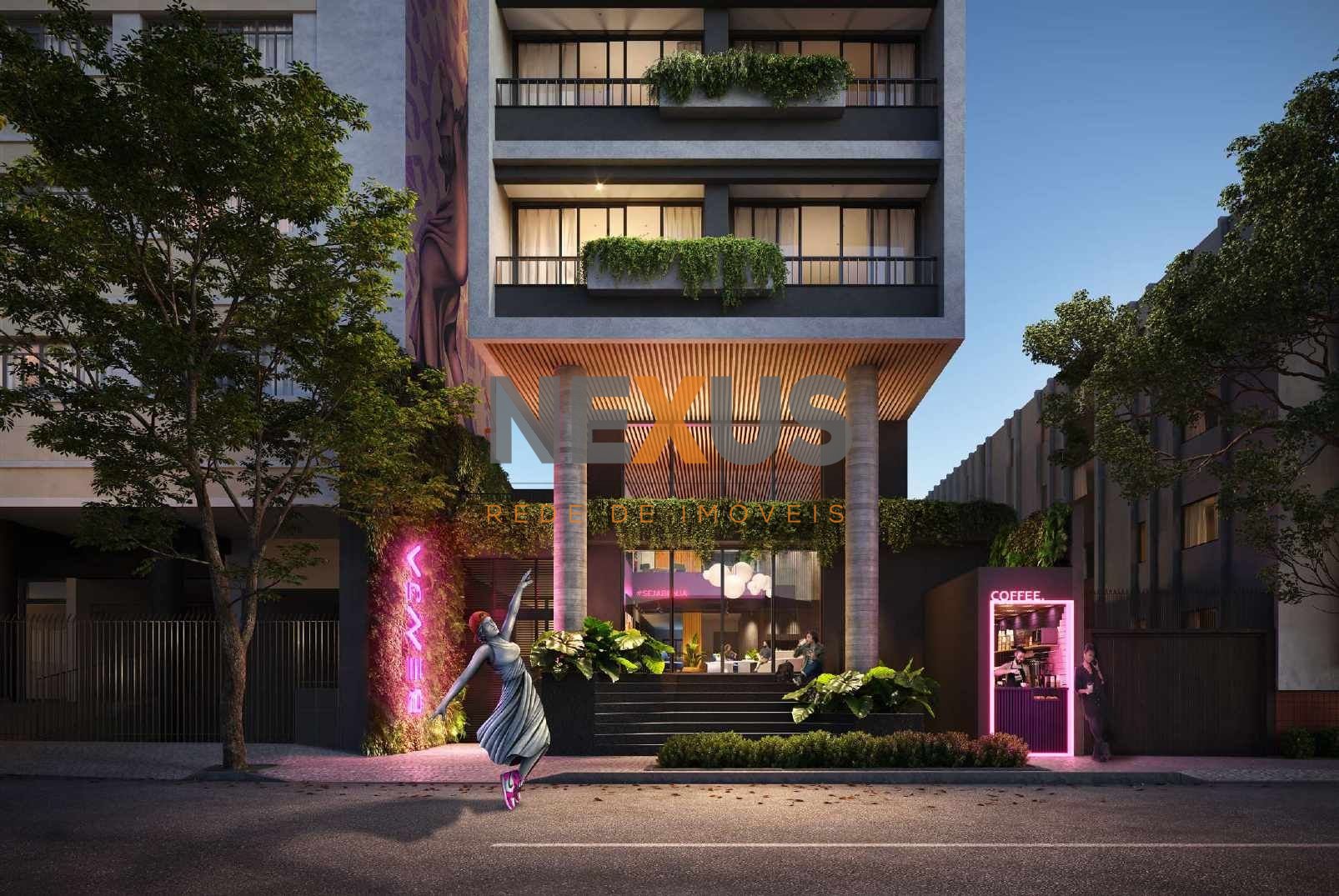 Studio com 1 dormitório à venda,26.35 m , centro, CURITIBA - PR