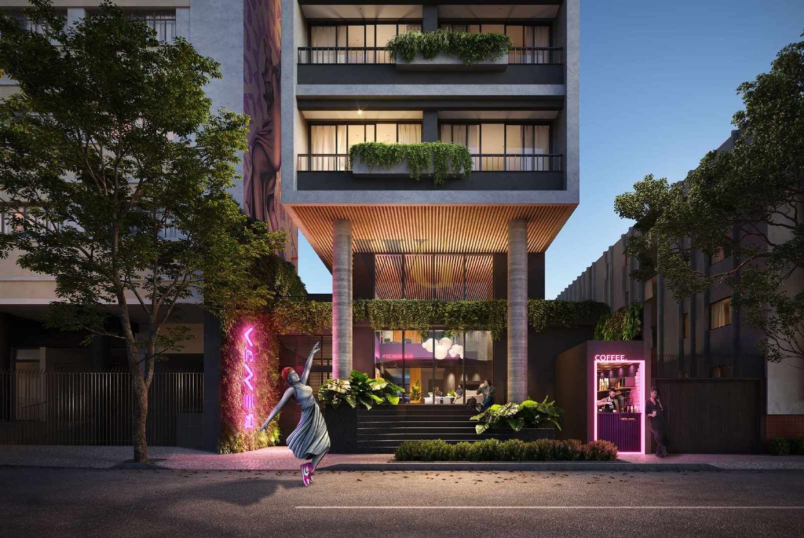 Studio Moderno no Centro de Curitiba  Praticidade e Conforto