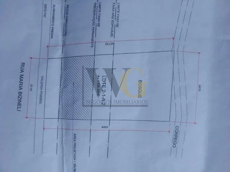 Terreno ZR-1 de 1.030 m  com fundos para novo Parque Mossunguê