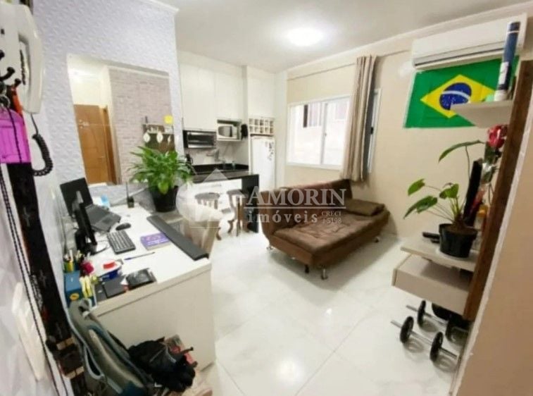 Apartamento 1 quarto com ar-condicionado, 38m , próximo ao Joc...