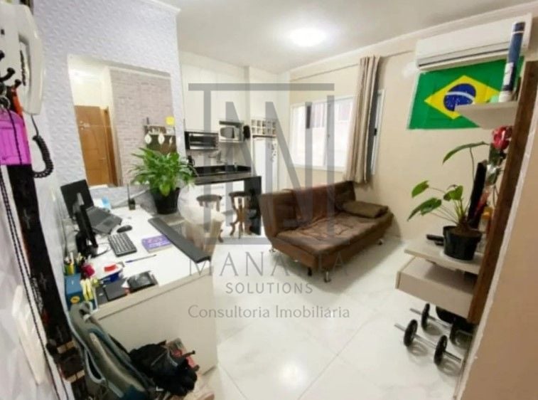 Apartamento 1 quarto com ar-condicionado, 38m , próximo ao Joc...