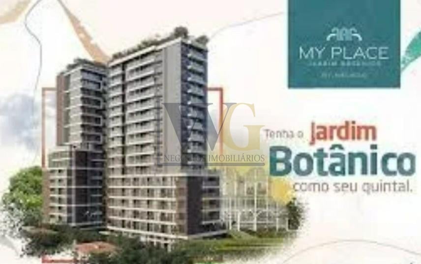 Studio com Sacada e Vaga no Helbor My Place Jardim Botânico  E...