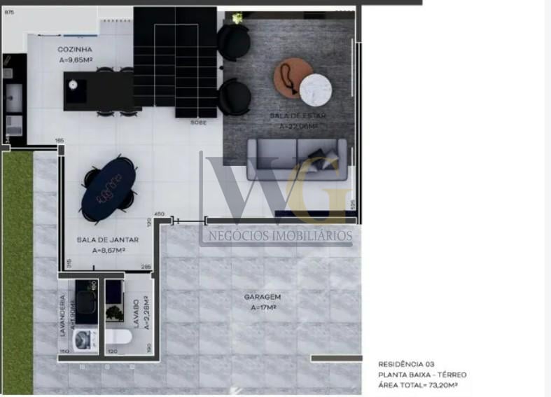 Casa com 3 dormitórios à venda,174.00 m , centro, CURITIBA - PR