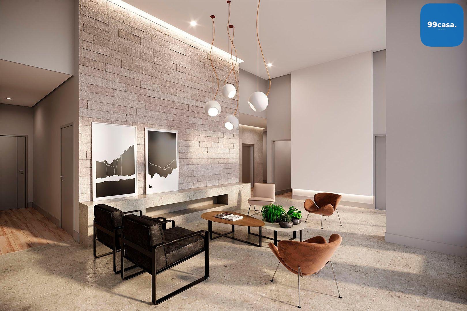 Studio com Sacada e Vaga no Helbor My Place Jardim Botânico  E...