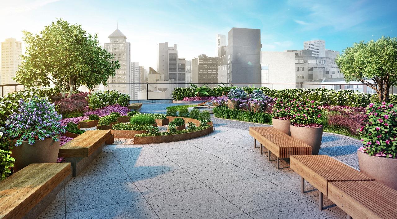 Studio de Alto Padrão no Centro de Curitiba. Conforto e Tecnol...