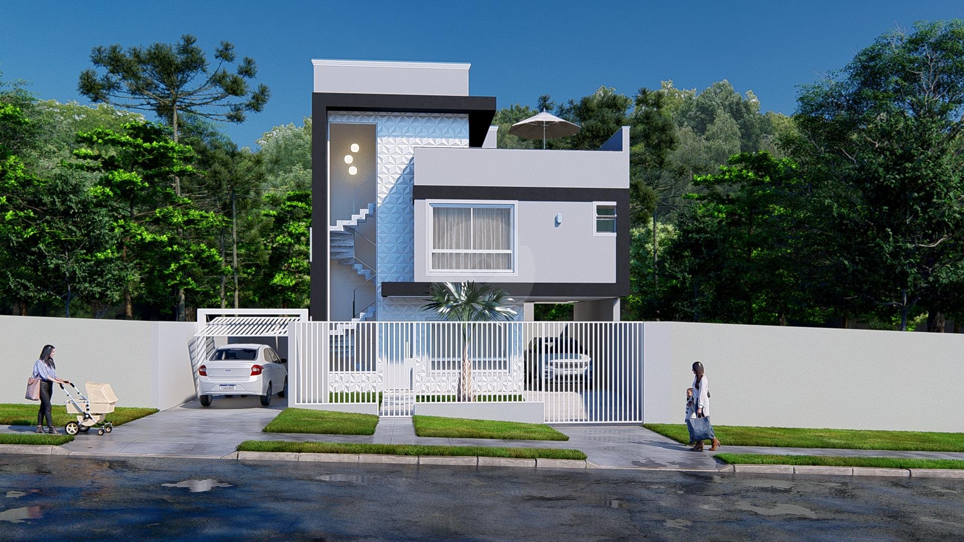 Sobrado Novo com 3 Dormitórios e Suíte  Conforto e Lazer para Sua Família