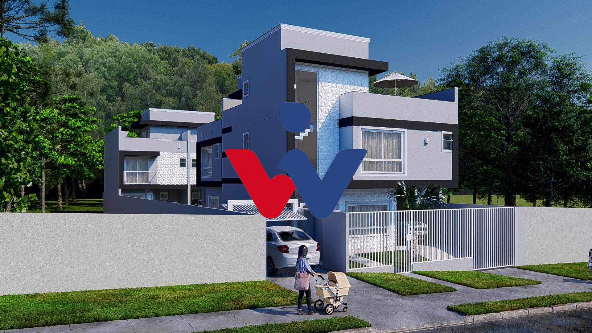 Sobrado com 4 dormitórios à venda,120.00 m , uberaba, CURITIBA...