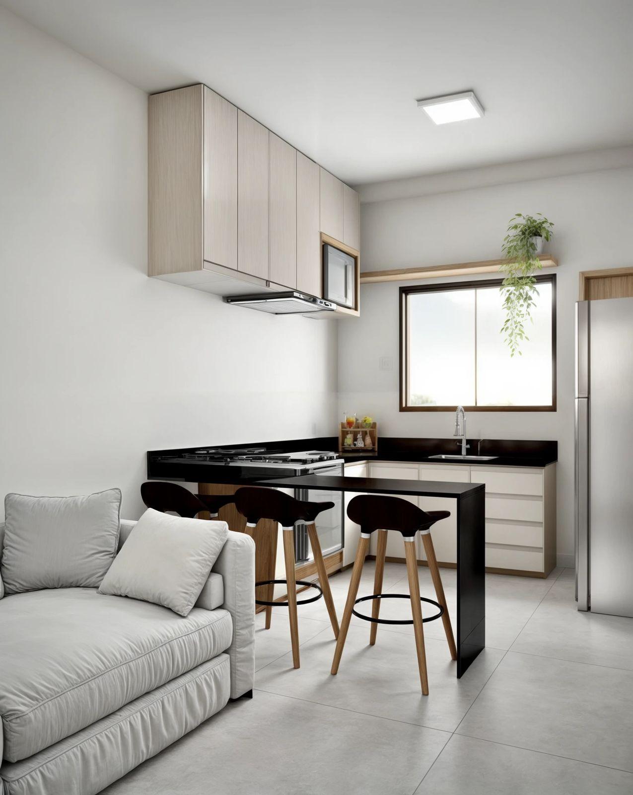 Casa Nova à Venda no Pinheirinho  2 Quartos, Quintal e Segurança