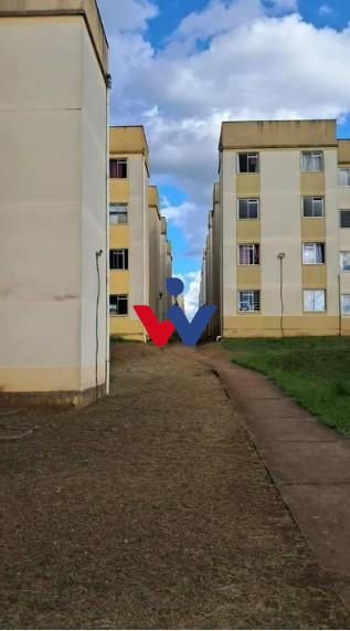 Apartamento com 2 dormitórios à venda,46.00 m , ganchinho, CUR...