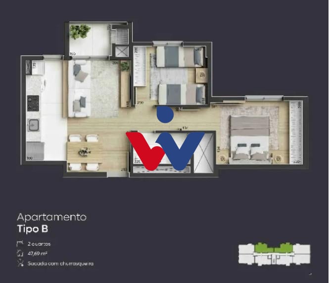 Apartamento com 2 dormitórios à venda,74.30 m , hauer, CURITIB...