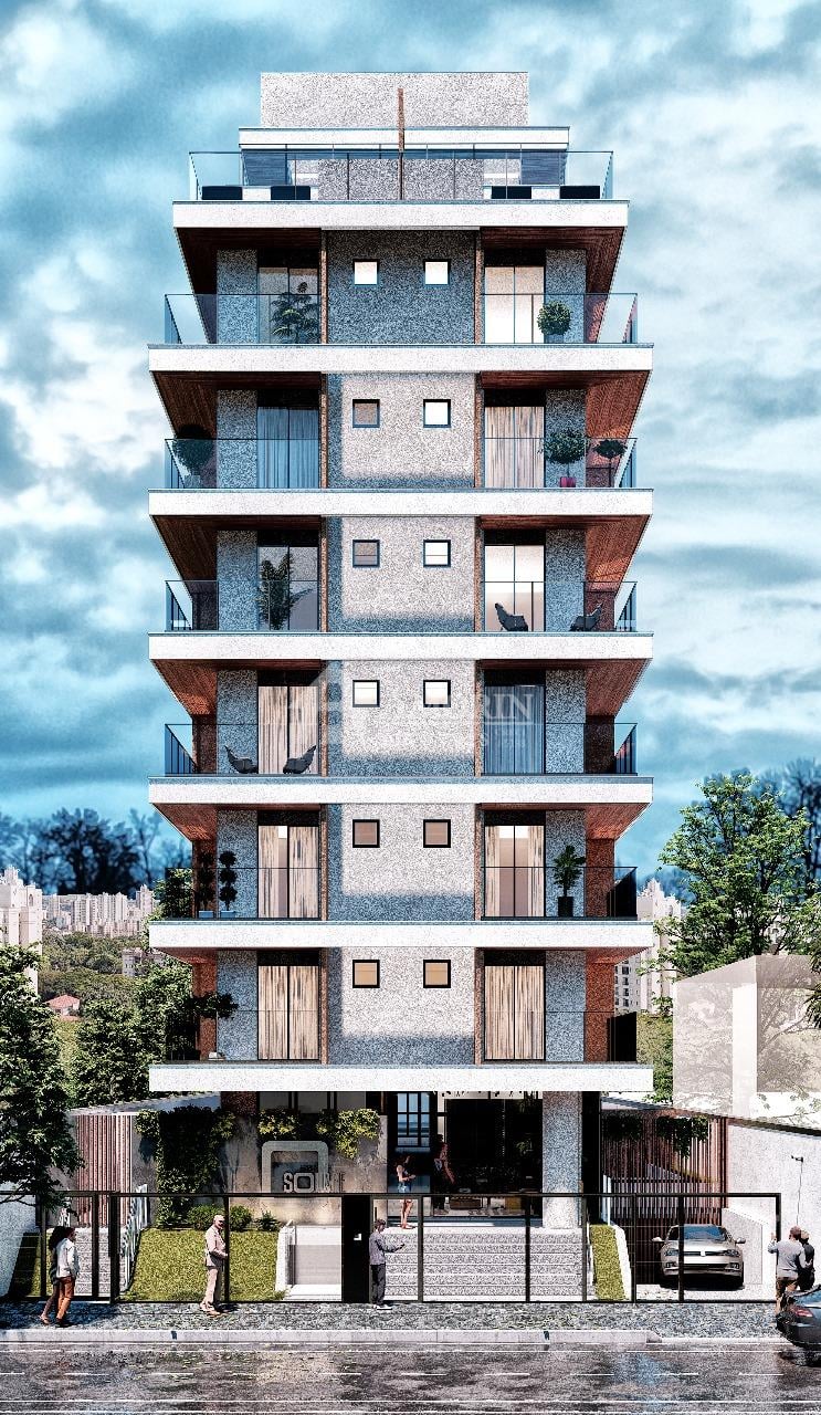 Studio com 1 dormitório à venda,33.60 m , alto da rua xv, CURI...