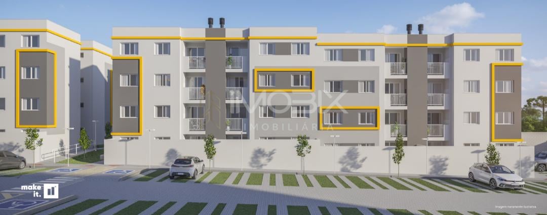 Apartamento Garden Dois Quartos, No Bairro Jardim Amélia Pinhais