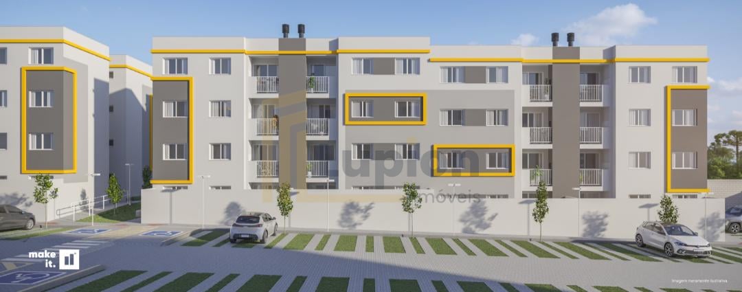 Apartamento Garden Dois Quartos, No Bairro Jardim Amélia Pinhais