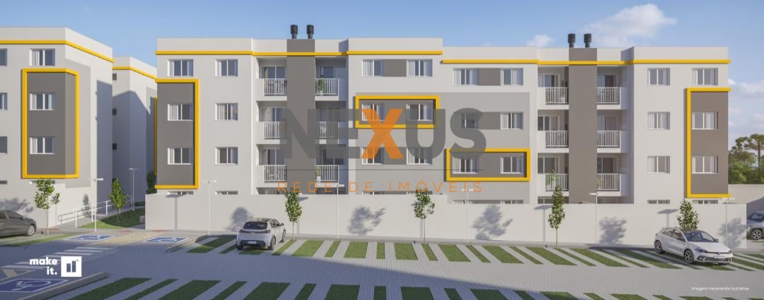Apartamento Garden Dois Quartos, No Bairro Jardim Amélia Pinhais