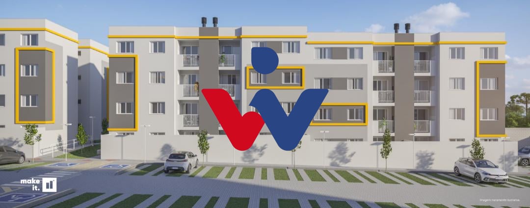Apartamento Garden Dois Quartos, No Bairro Jardim Amélia Pinhais