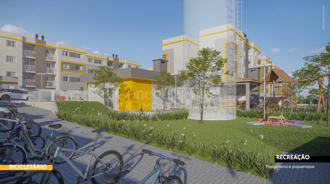 Apartamento Garden Dois Quartos, No Bairro Jardim Amélia Pinhais