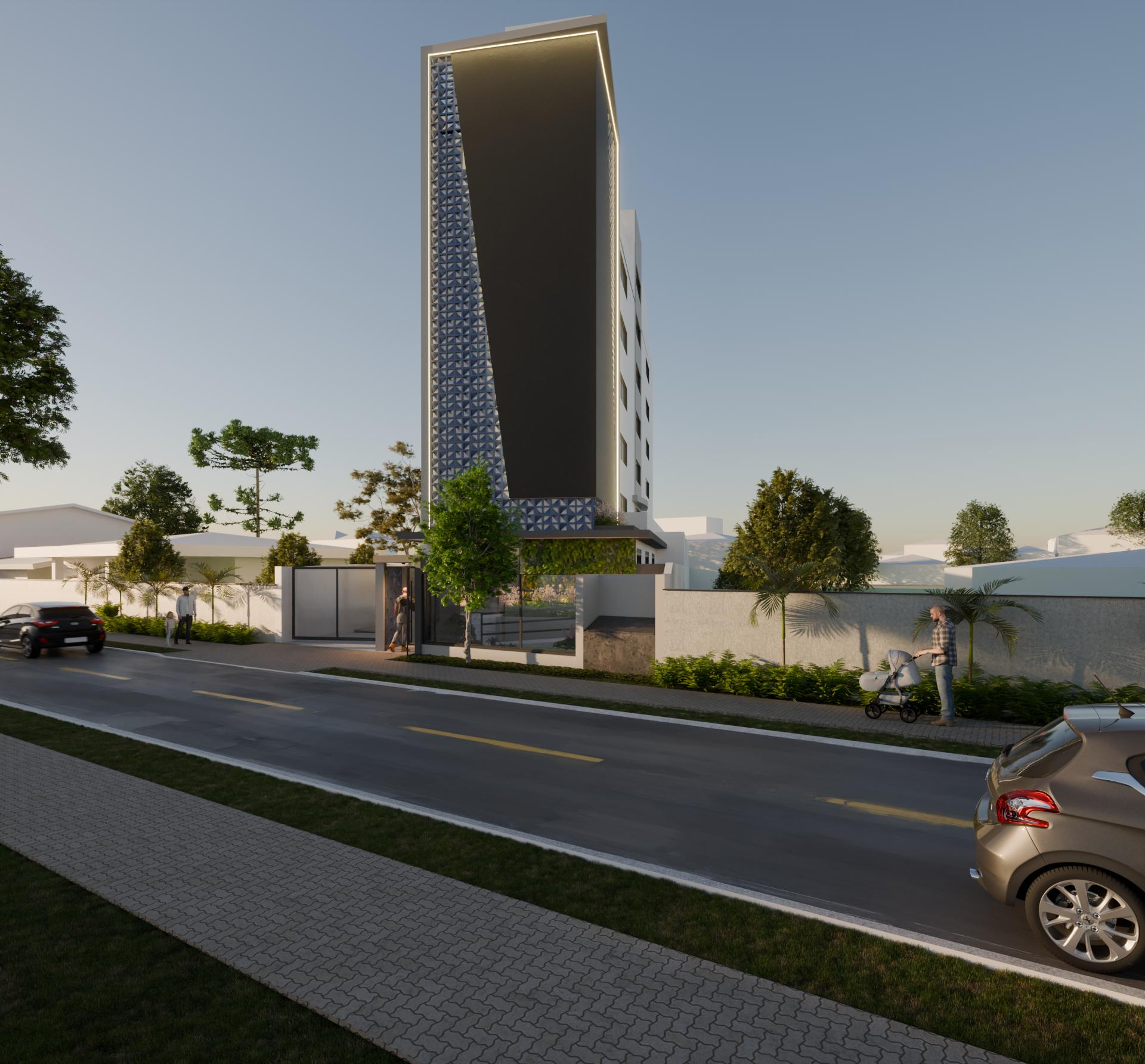 Lançamento Studio em Curitiba  Campina do Siqueira com Varanda...