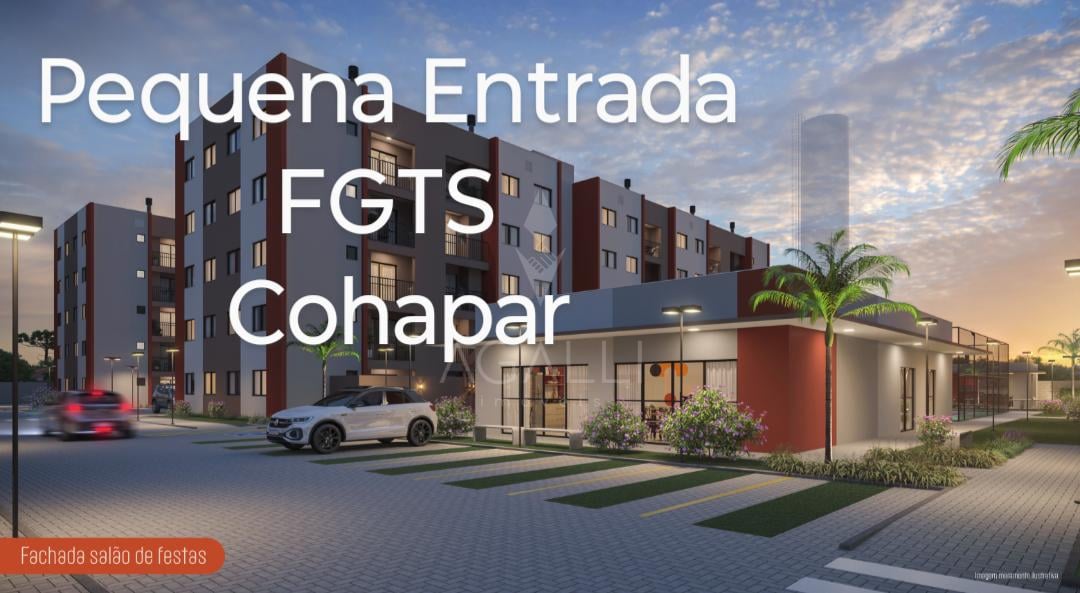 Lindo Apartamento Dois Quartos No Bairro Atuba Pinhais-PR