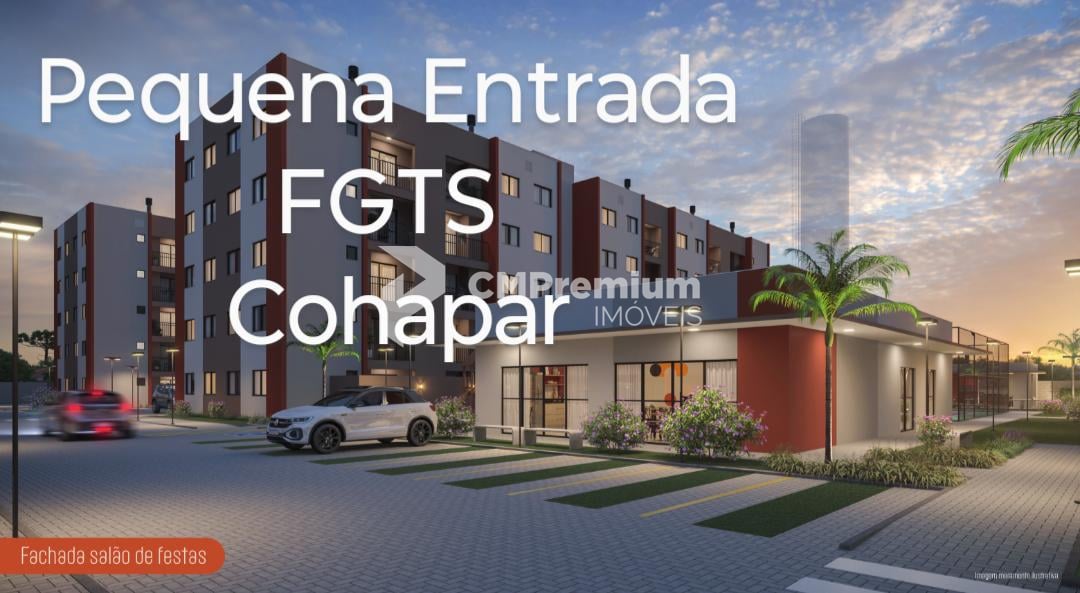 Lindo Apartamento Dois Quartos No Bairro Atuba Pinhais-PR