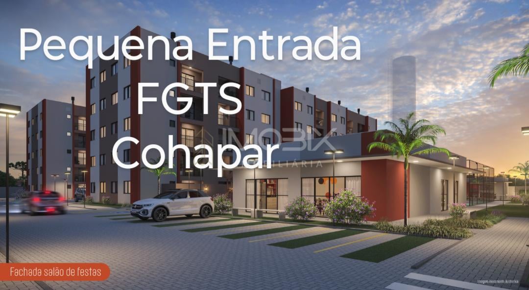 Lindo Apartamento Dois Quartos No Bairro Atuba Pinhais-PR