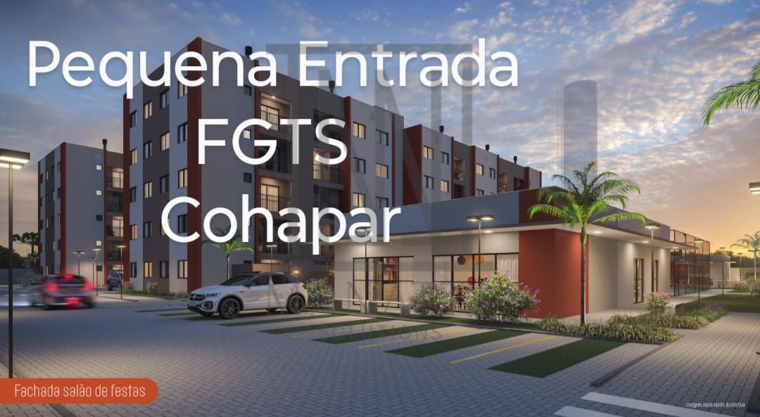 Lindo Apartamento Dois Quartos No Bairro Atuba Pinhais-PR