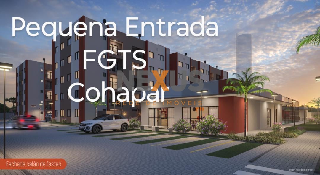 Lindo Apartamento Dois Quartos No Bairro Atuba Pinhais-PR