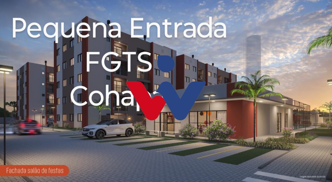 Lindo Apartamento Dois Quartos No Bairro Atuba Pinhais-PR
