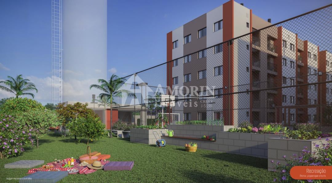 Lindo Apartamento Dois Quartos No Bairro Atuba Pinhais-PR