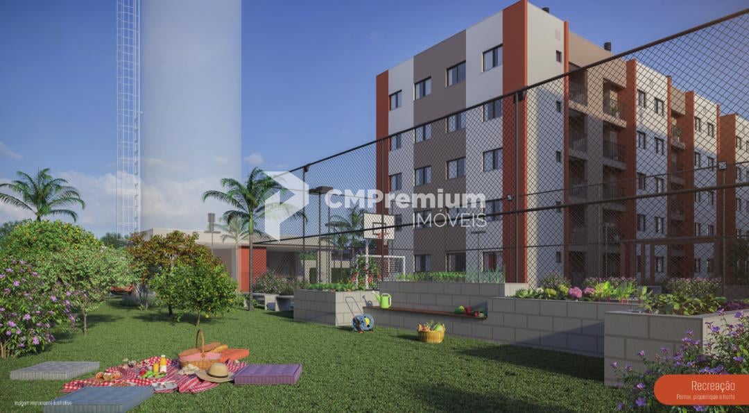 Lindo Apartamento Dois Quartos No Bairro Atuba Pinhais-PR
