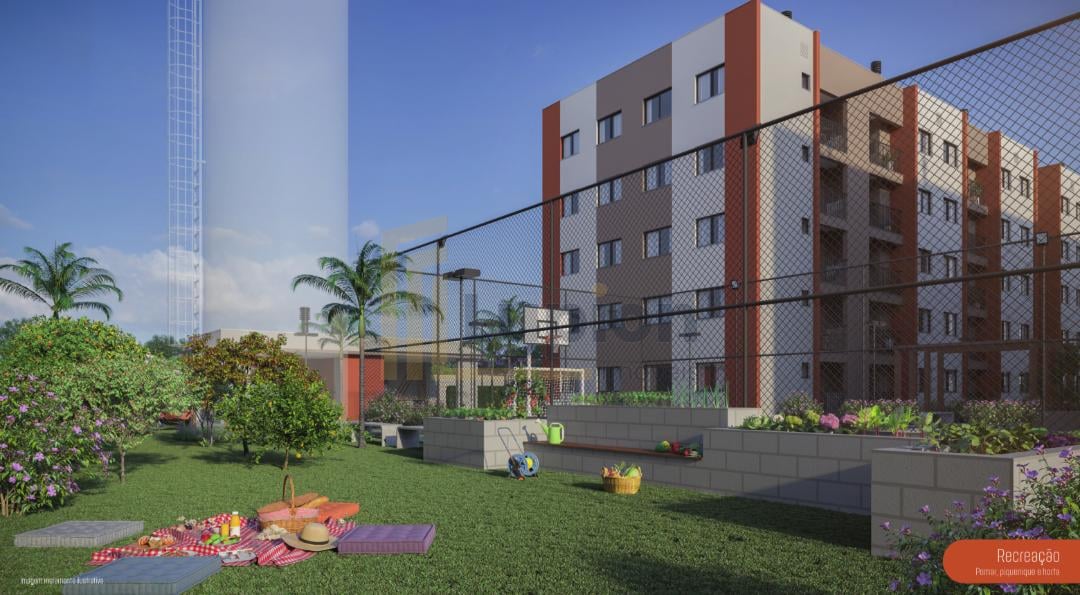 Lindo Apartamento Dois Quartos No Bairro Atuba Pinhais-PR