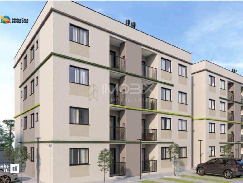 Apartamento Dois Quartos, No Bairro Vargem Grande Pinhais Paraná