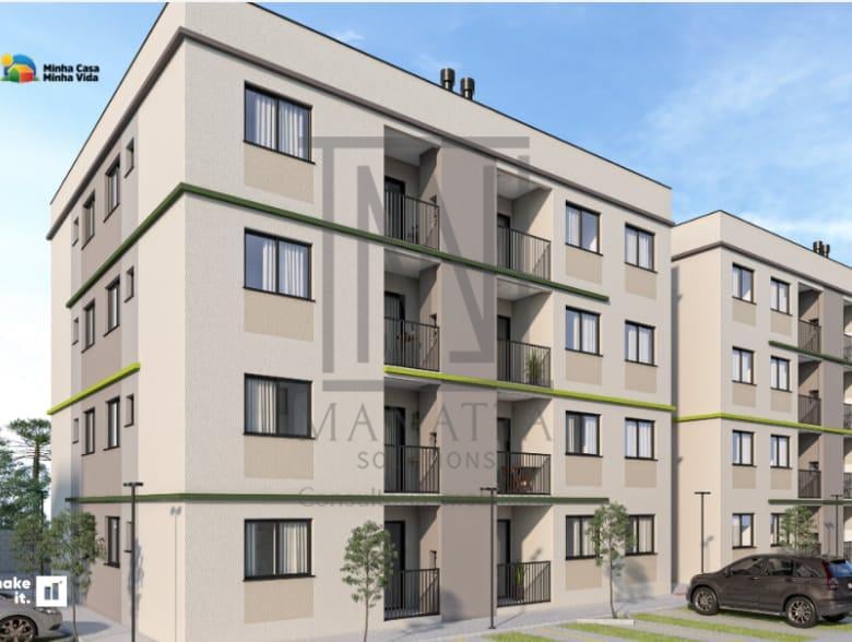 Apartamento Dois Quartos, No Bairro Vargem Grande Pinhais Paraná