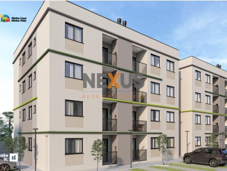 Apartamento Dois Quartos, No Bairro Vargem Grande Pinhais Paraná