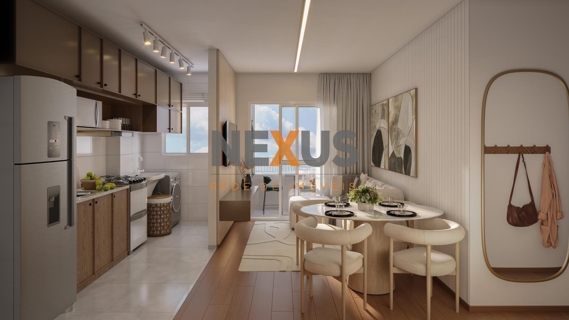 Apartamento com 2 dormitórios à venda,36.74 m , pinheirinho, C...