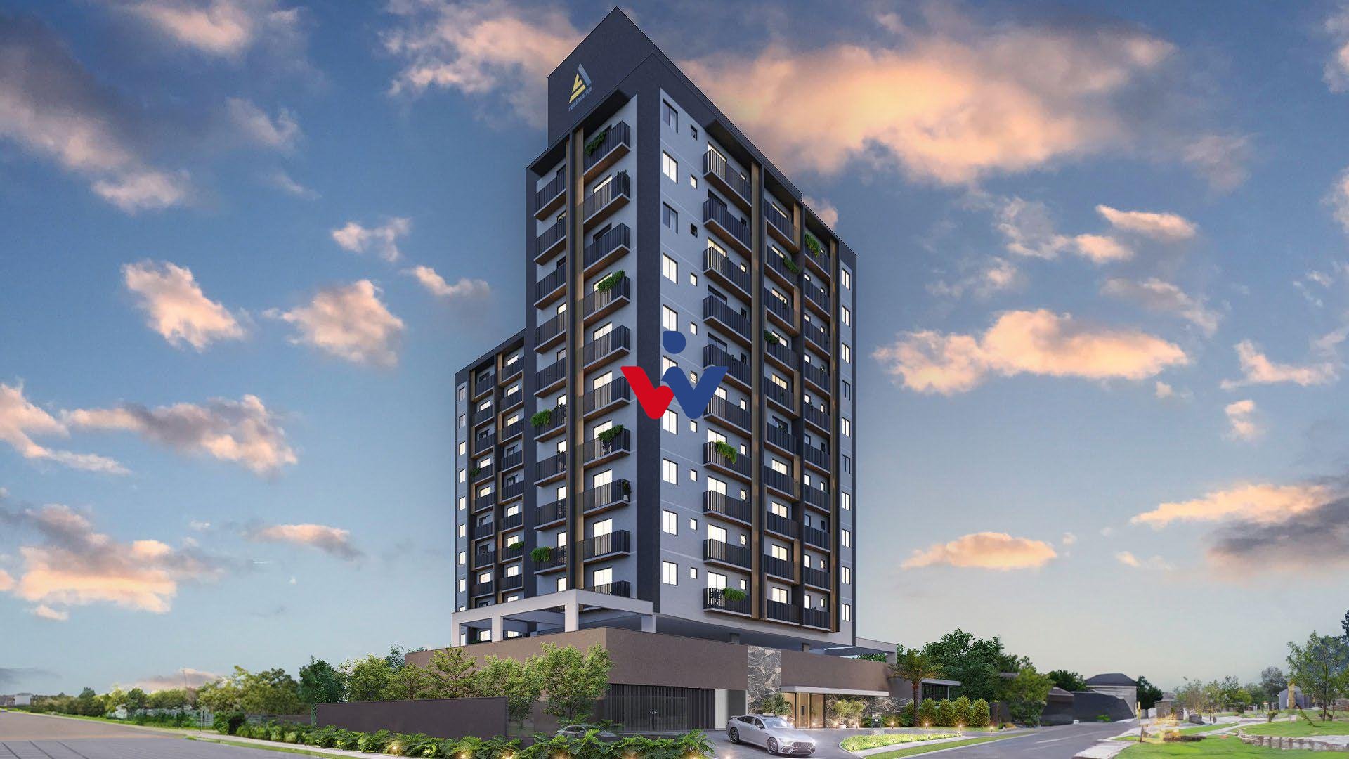 Studio à venda,39.42 m , centro, SAO JOSE DOS PINHAIS - PR