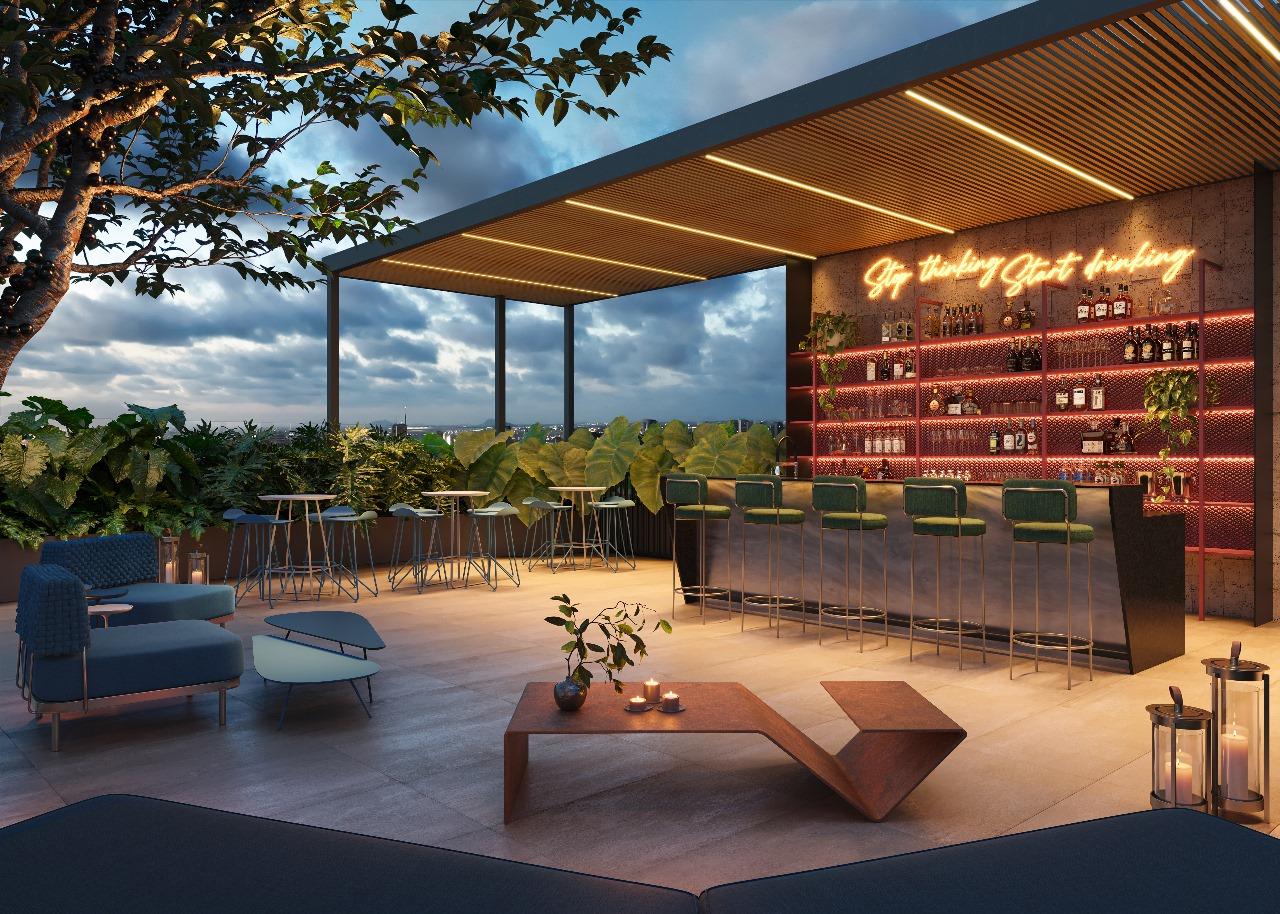 Studio Inteligente no Cristo Rei. Conforto, Lazer e Praticidad...