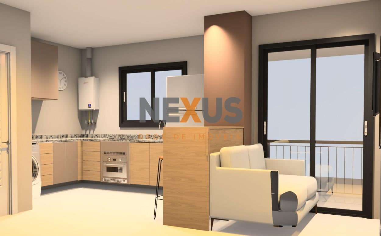 Apartamento com 1 dormitório à venda, cajuru, CURITIBA - PR
