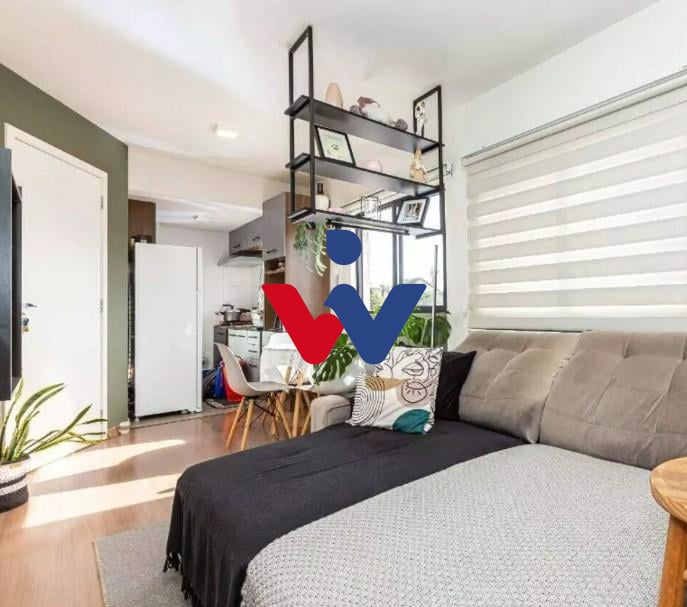 Apartamento com 1 dormitório à venda,35.00 m , bairro Novo Mundo
