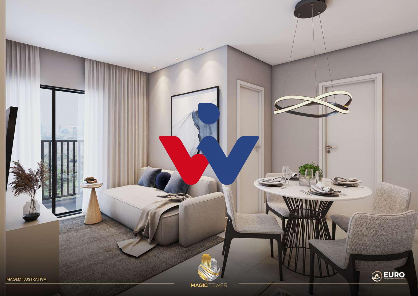 Apartamentos de 2 quartos em Araucaria apartir de R  255.900,00