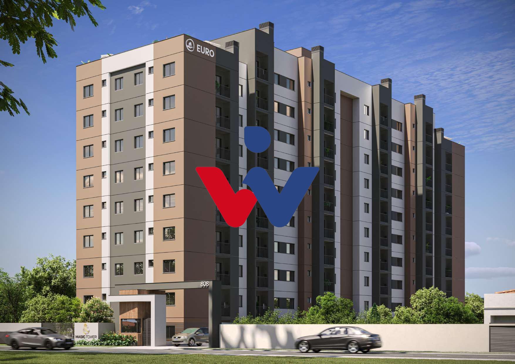 Apartamentos de 2 quartos em Araucaria apartir de R  255.900,00