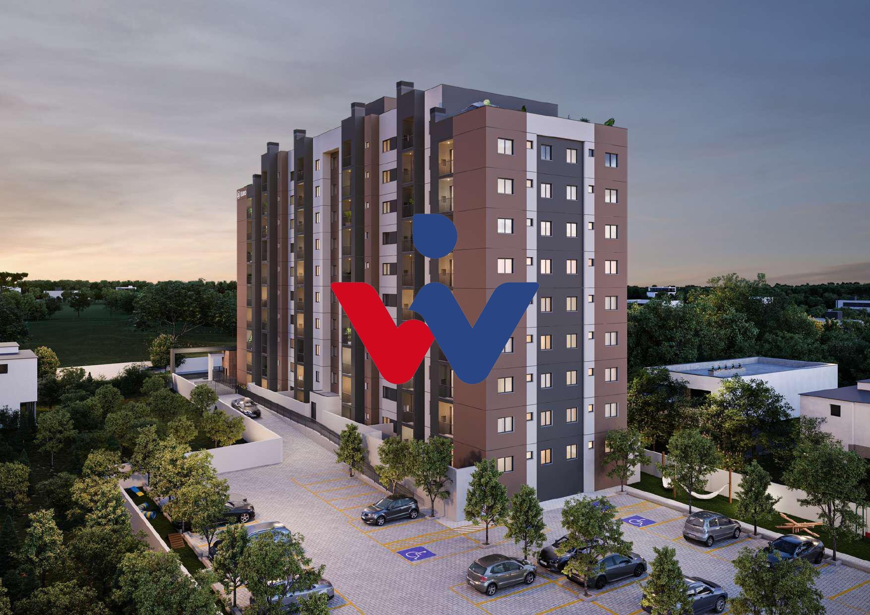 Apartamentos de 2 quartos em Araucaria apartir de R  255.900,00