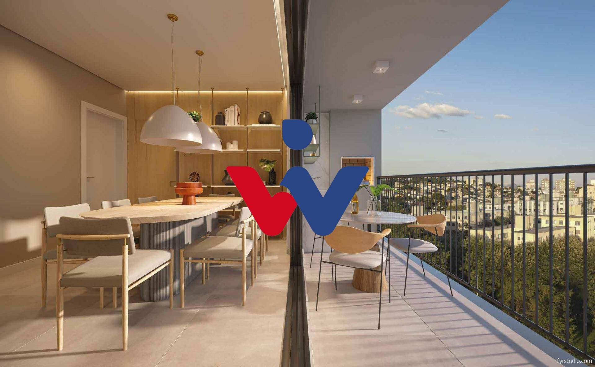 Apartamentos de 3 suites em Araucaria apartir de R  886.000,00